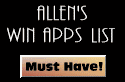 Allen's WinAppsList Must Have