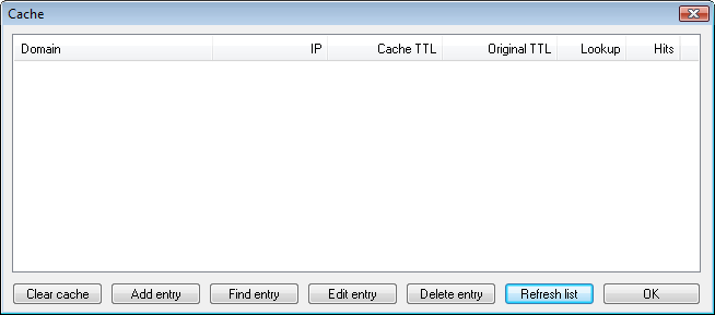 DNS Cache